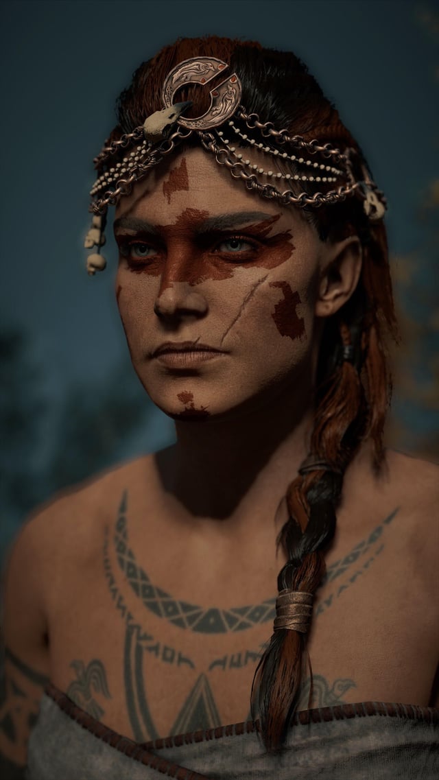 Im a fan of these face paint tattoos enjoy the festival racvalhalla