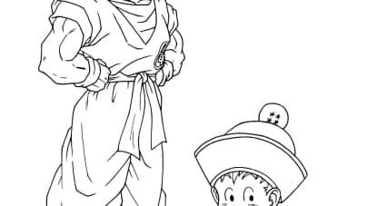 Son goku free printable ultra instinct coloring pages