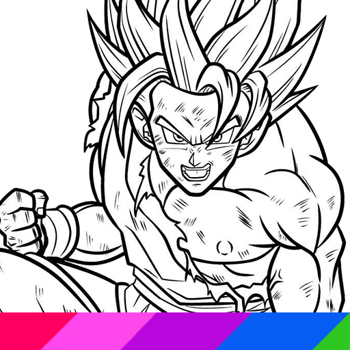 Dragon ultra instinct coloring