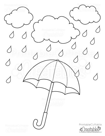 Rainy day umbrella free printable coloring page umbrella coloring page free printable coloring pages coloring pages for kids