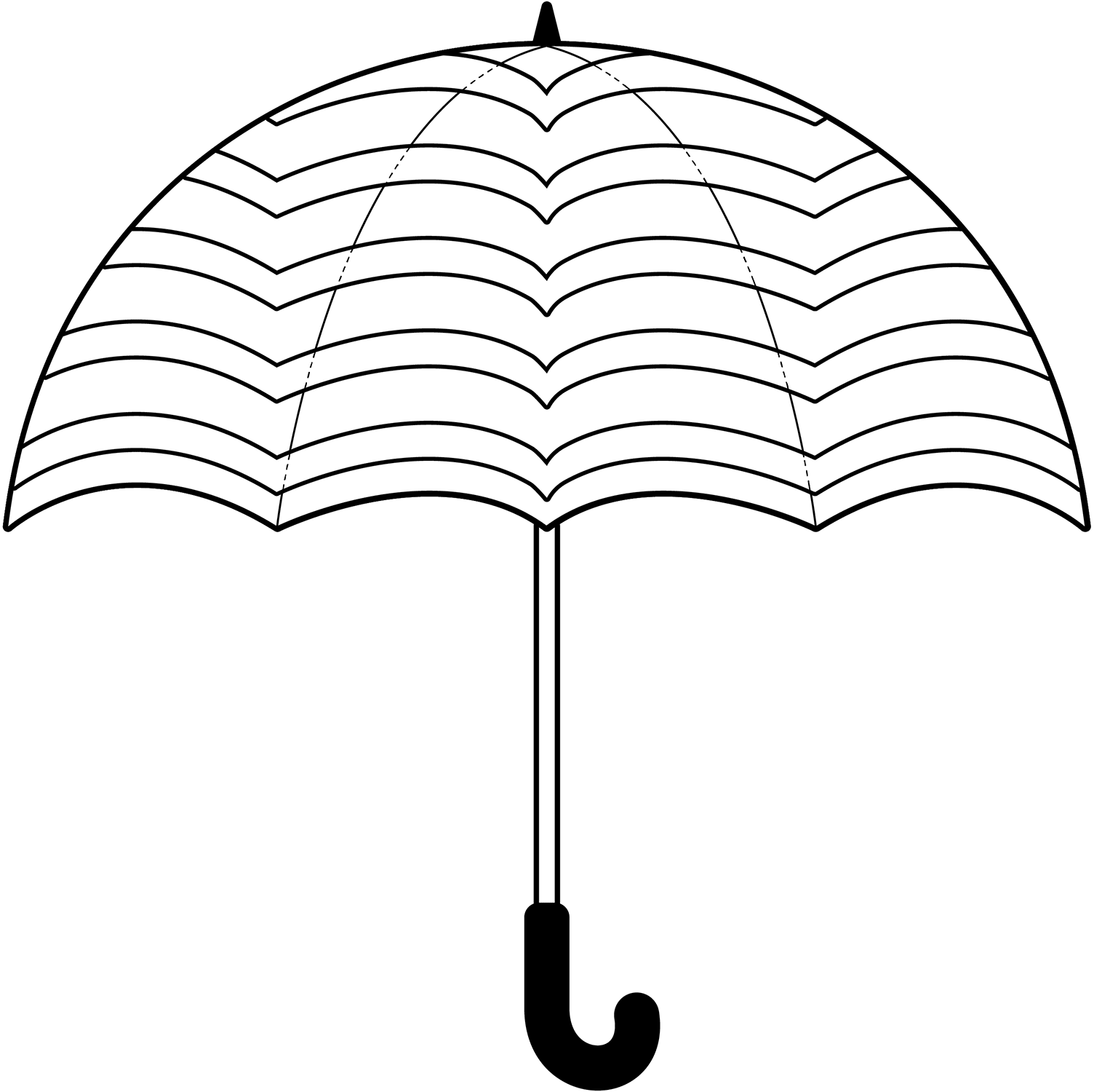 Umbrella printable template free printable papercraft templates