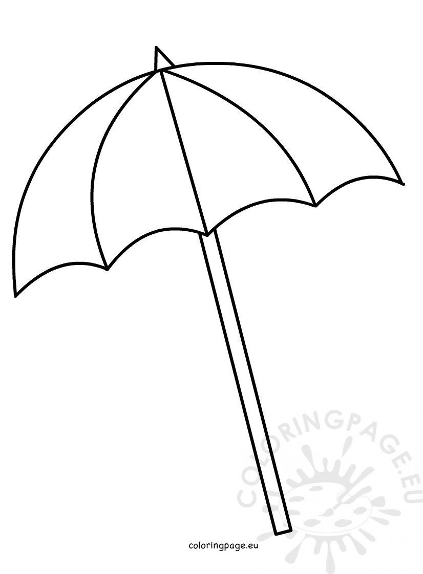 Large beach umbrella coloring sheet coloring page umbrella coloring page beach umbrella art umbrella