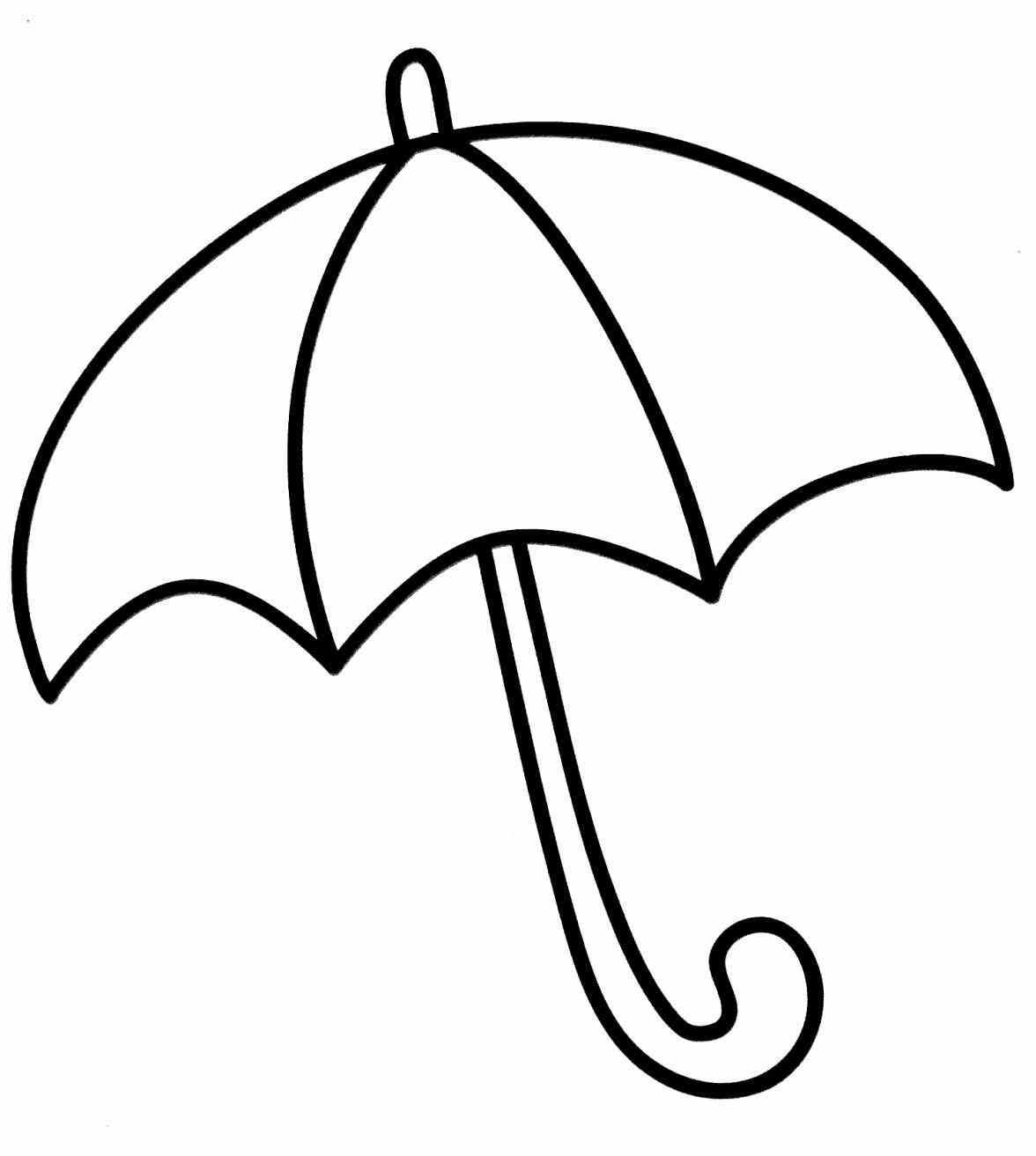 Slikovni rezultat za umbrella coloring umbrella coloring page umbrella template easy coloring pages