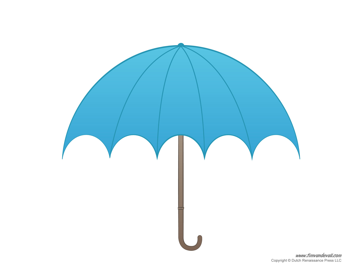 Umbrella template printables umbrella decorations â tims printables