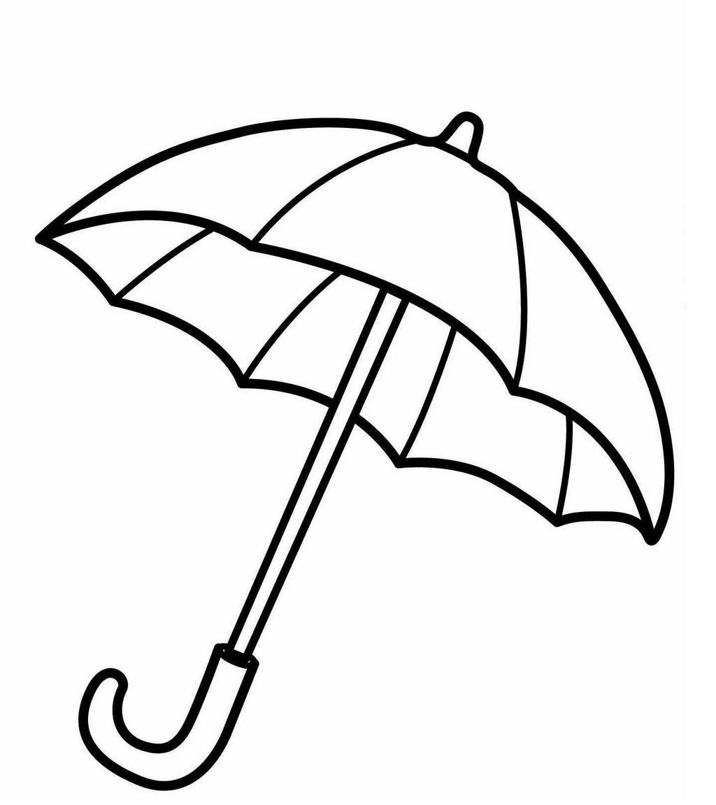 Umbrella coloring sheet for kids umbrella coloring page umbrella picture of umbrella