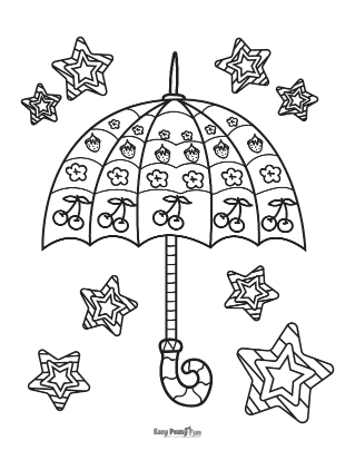 Printable summer coloring pages