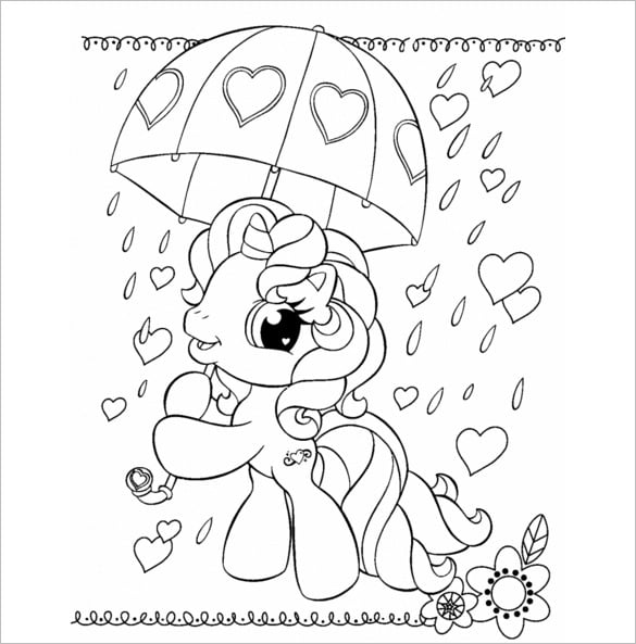 My little pony coloring pages