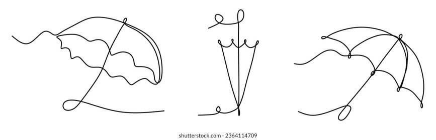 Outline umbrella images stock photos d objects vectors