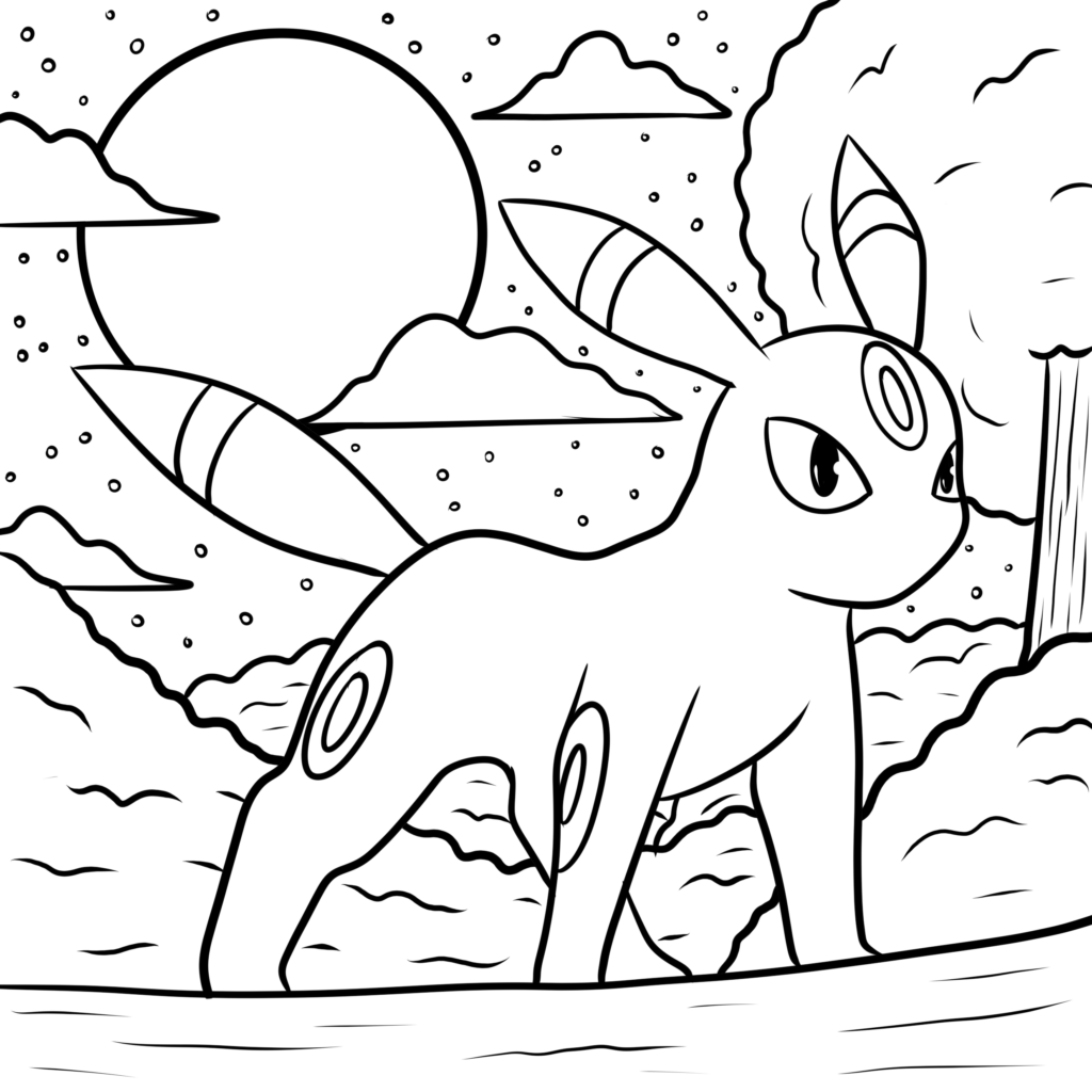 Pokãmon coloring pages unleash your artistic adventure