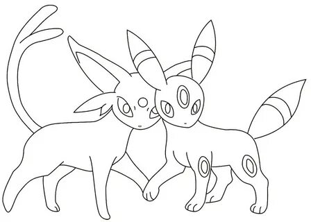 Pokemon coloring pages umbreon gãrselde bin gãrsel bulundu