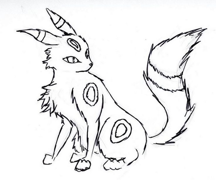 Umbreon pokemon coloring pages eevee evolutions pokemon coloring pokemon coloring pages coloring pages
