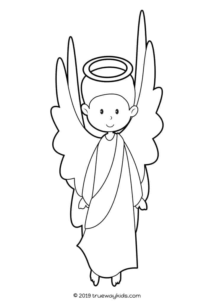 The angel appears to mary