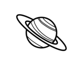 Asteroid coloring page