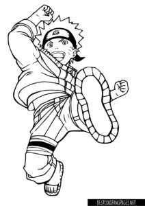 Naruto coloring pages