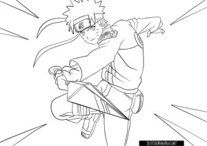 Naruto coloring pages