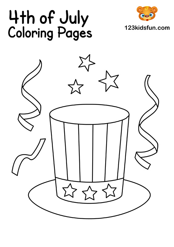 Th of july coloring pages for kids kids fun apps