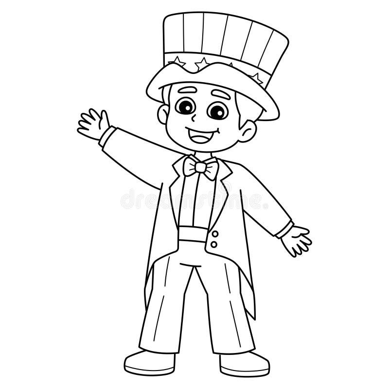 Uncle coloring page stock illustrations â uncle coloring page stock illustrations vectors clipart