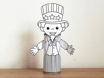 Uncle sam printable coloring