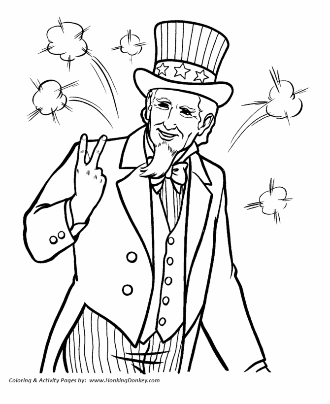 July th coloring pages