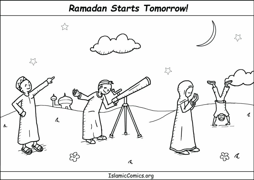 Islamic coloring pages activity sheets â page â islamic comics