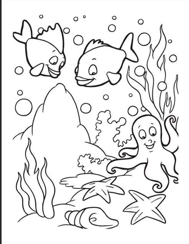 Over pages of super sea animal coloring pages for kids