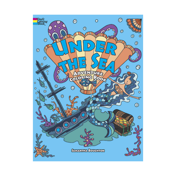 Under the sea adventure coloring book