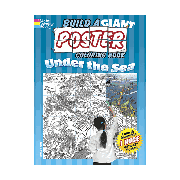 Build a giant poster coloring book