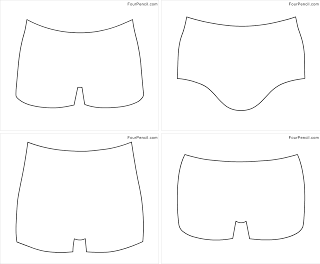 Free printable underwear coloring pages for kids â