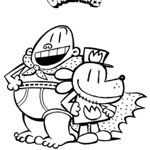Captain underpants coloring pages printable for free download