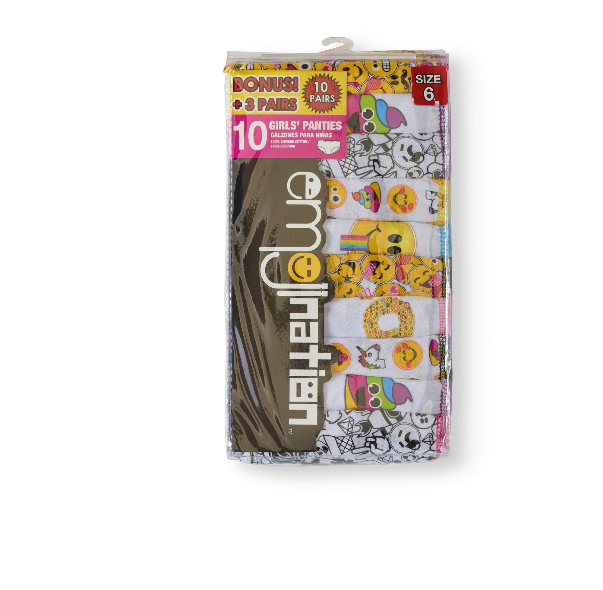 Emoji girls bonus pack underwear