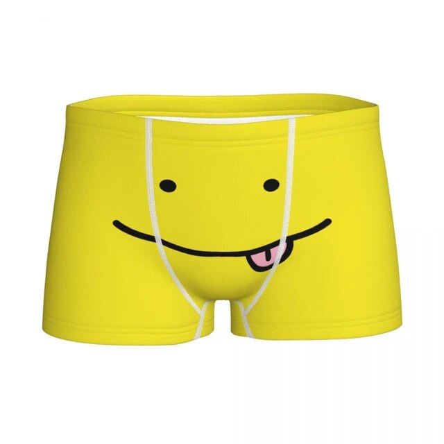 Smile children boys underwear cotton boxer brief panties smiley smiling face men boxer cute underpants briefs