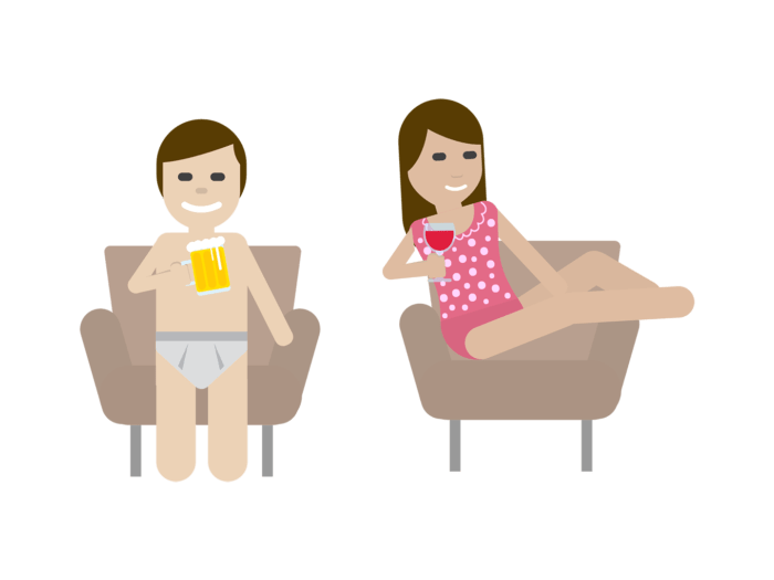 Drinking alone at home in your underwear and other finnish emojis