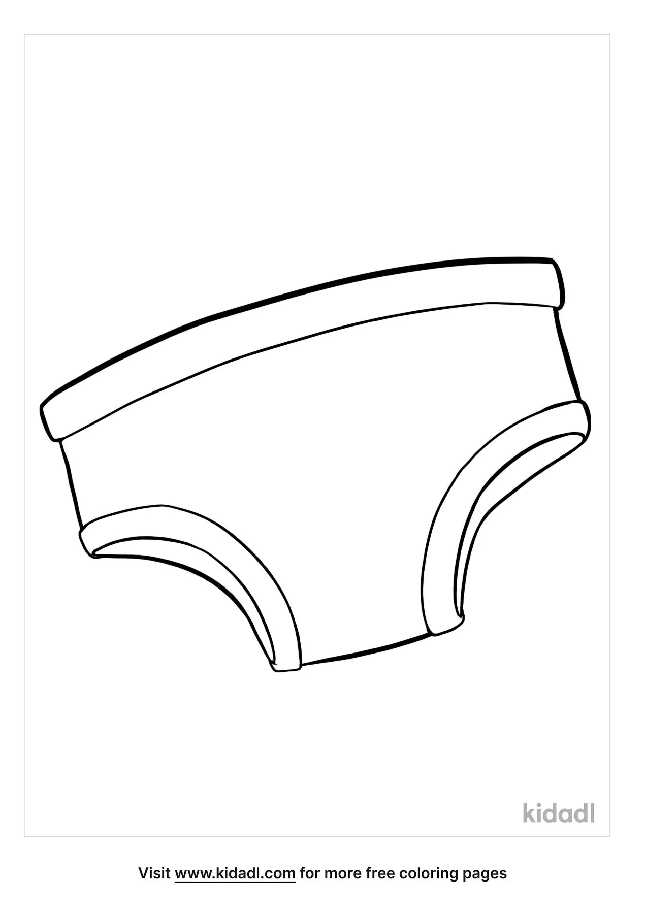Free underwear coloring page coloring page printables