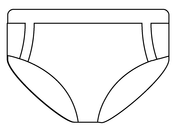 Underwear coloring pages free printable pictures