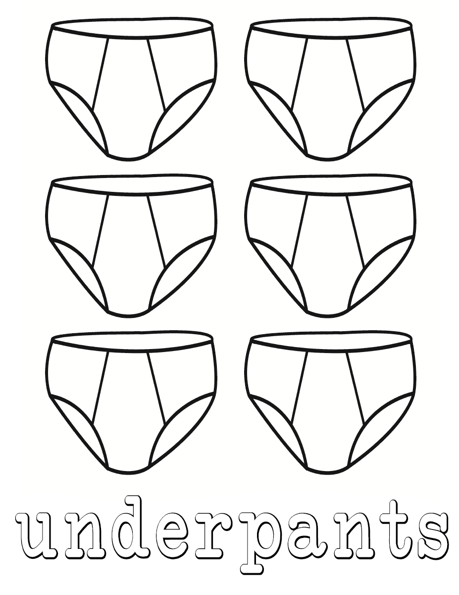 Underpants coloring pages coloring pages to download and print