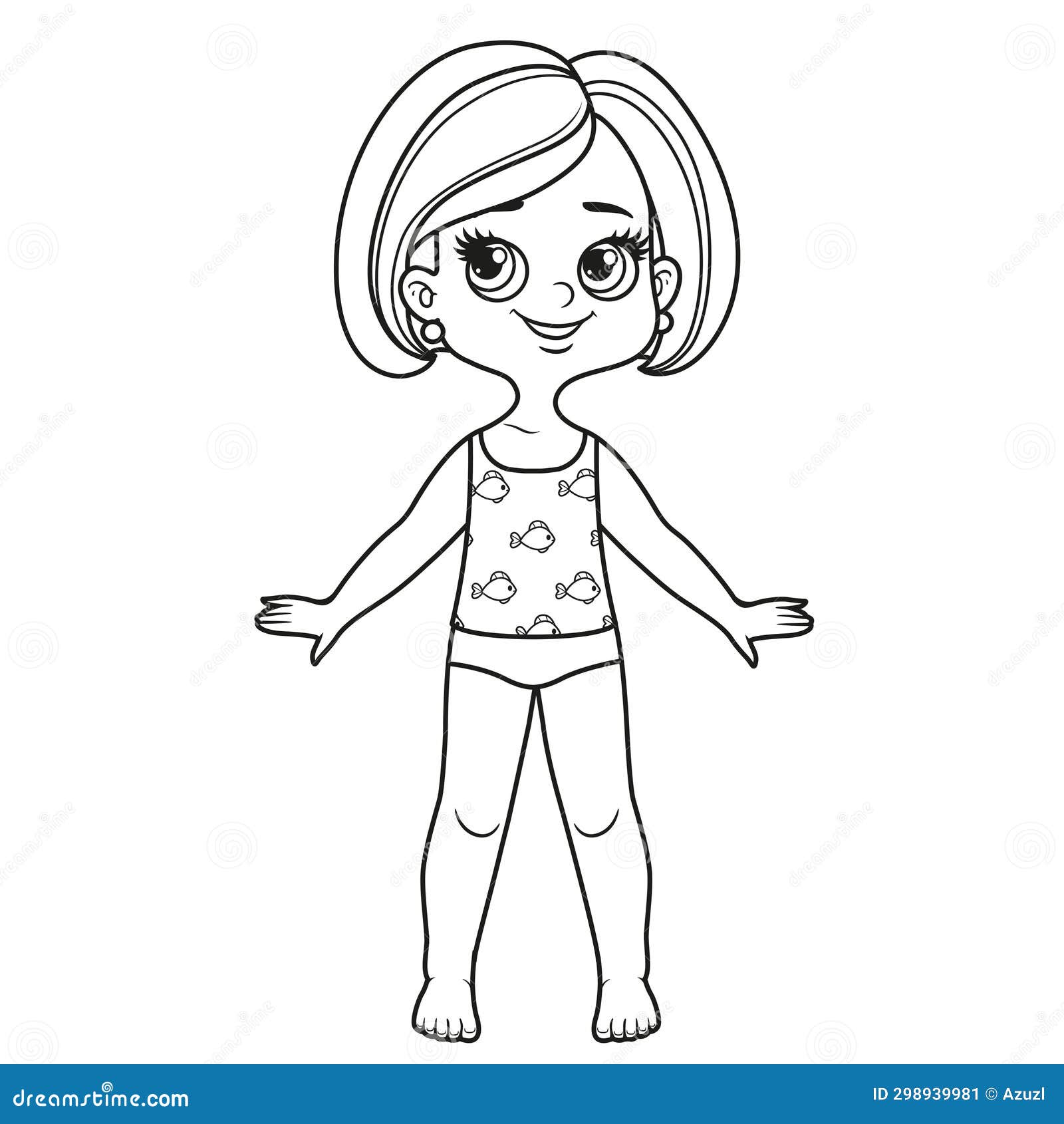 Coloring underwear stock illustrations â coloring underwear stock illustrations vectors clipart