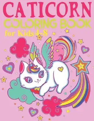 Caticorn coloring book for kids ages