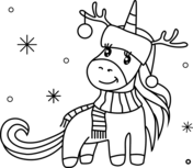 Unicorn coloring pages free coloring pages