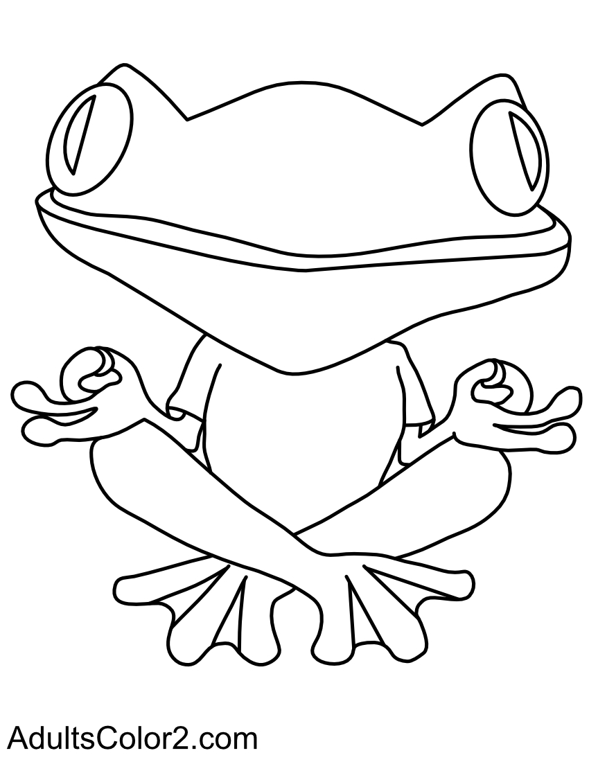 Easy coloring pages for adults or kids effortless fun