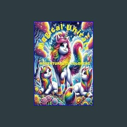 Stream read ebook â magical unicats adventures in coloring cutest and adorable unicat coloring book for by payerkordiakn listen online for free on