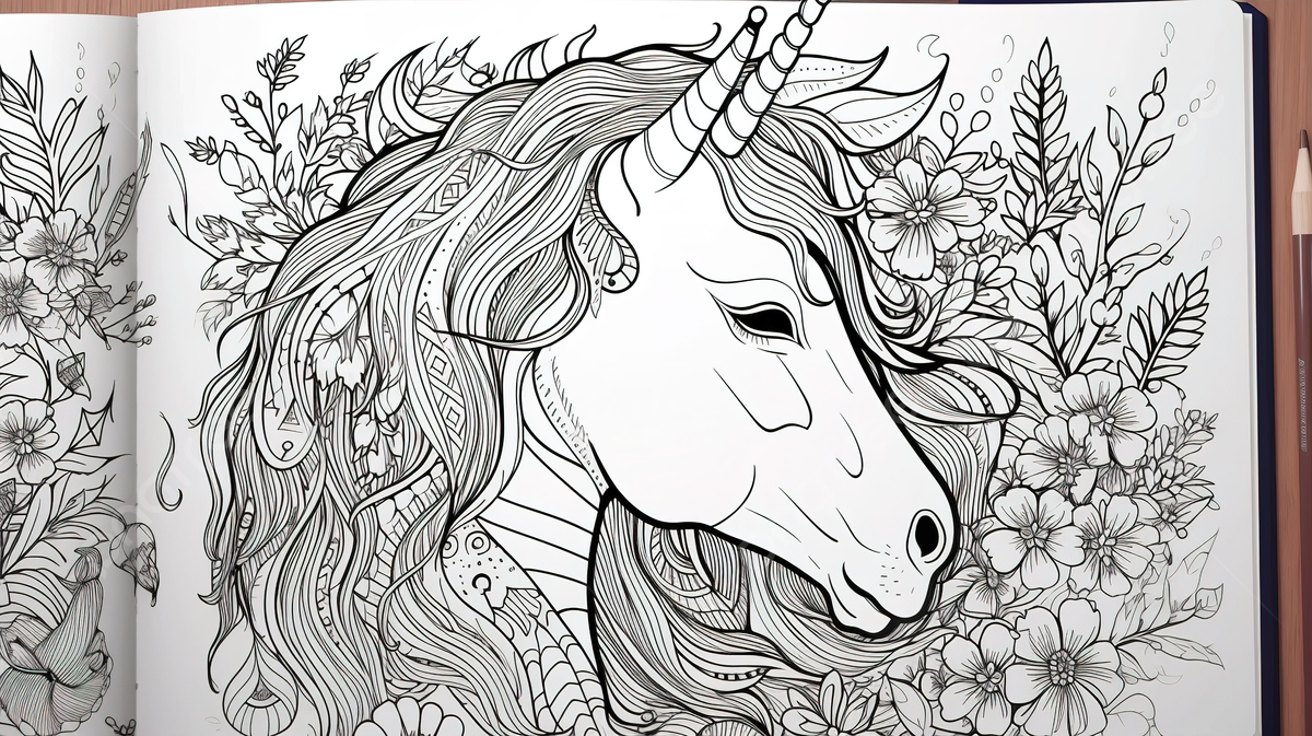 Adult unicorn coloring pages background best coloring book unicorn picture background image and wallpaper for free download