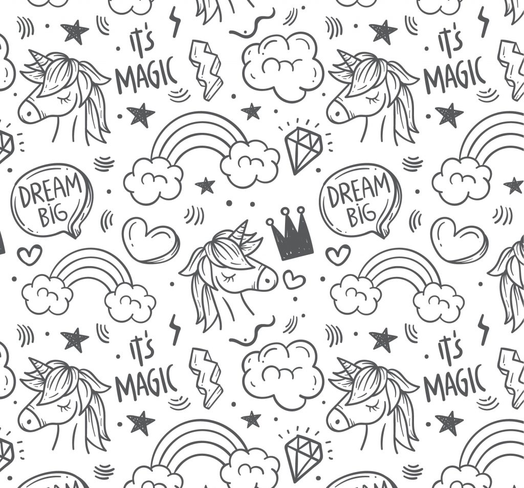 The cutest free unicorn coloring pages online