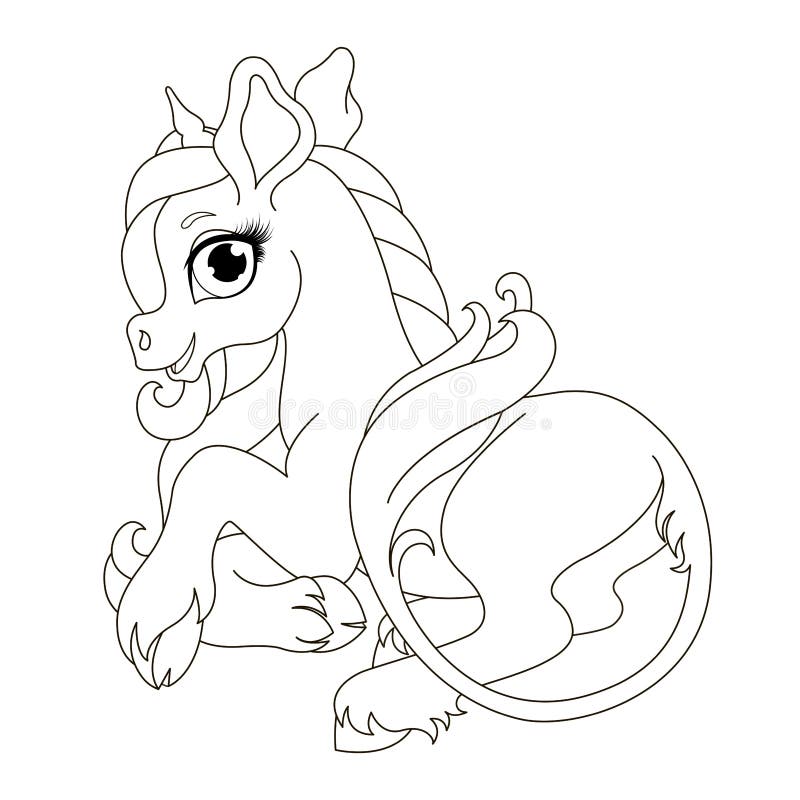 Unicorn coloring page stock illustrations â unicorn coloring page stock illustrations vectors clipart