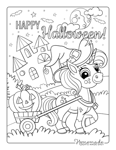 Free printable halloween coloring pages