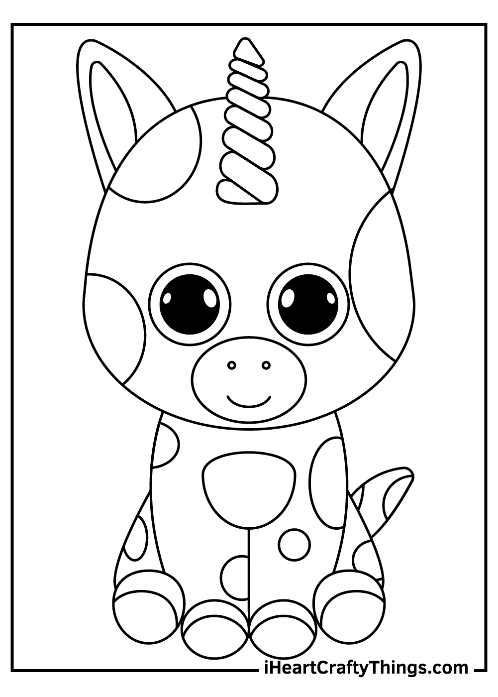 Beanie boos coloring pages free printables