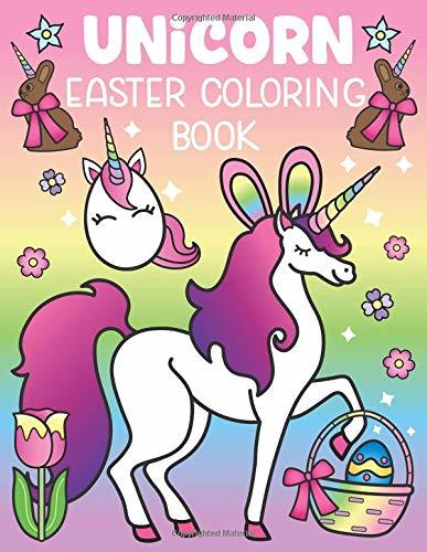 Unicorn easter coloring book a magical easter unicorn activity for all ages includes funny easter quotes and cute coloring pages by nyx spectrum