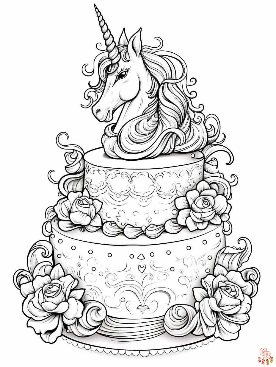 Free printable unicorn coloring pages for kids and adults