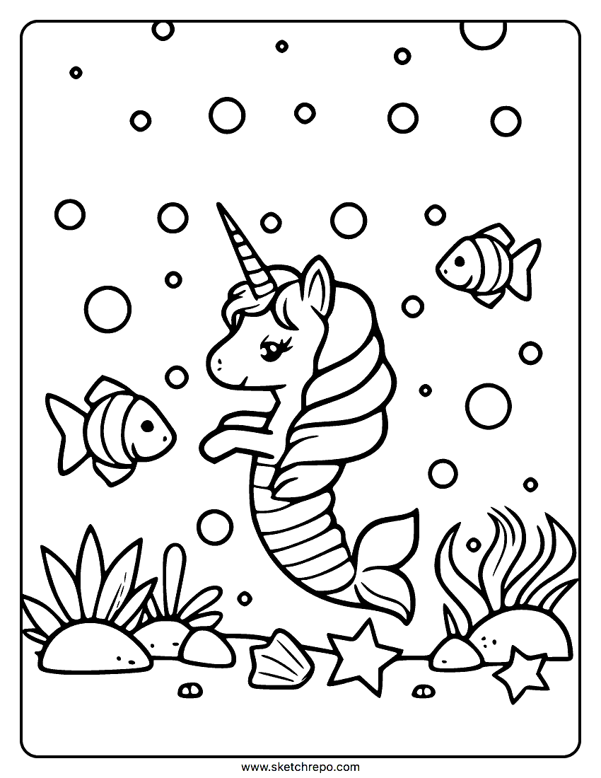 Unicorn coloring pages â sketch repo