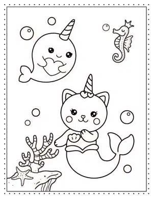 Free printable unicorn coloring pages for kids