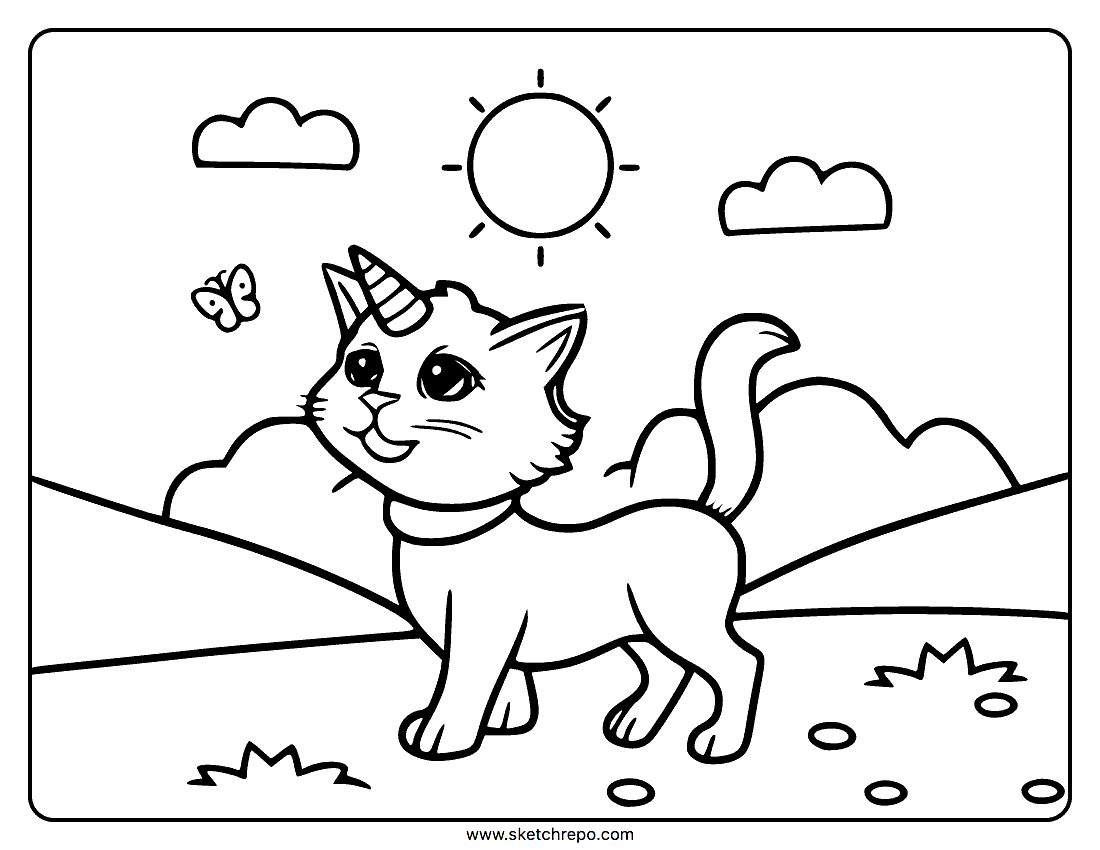 Unicorn coloring pages â sketch repo